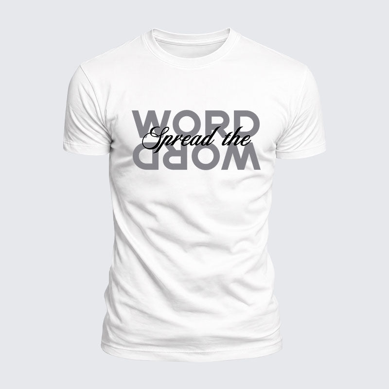 Luxe Mercerized Cotton Tee - Spread The Word