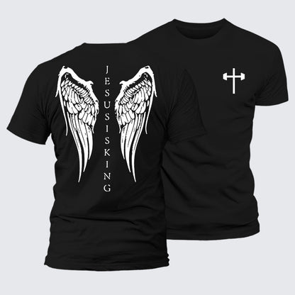 Luxe Mercerized Cotton Tee - Jesus Is King