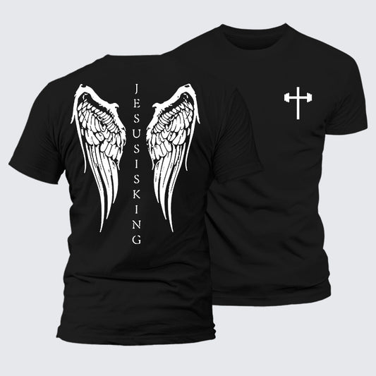 Luxe Mercerized Cotton Tee - Jesus Is King
