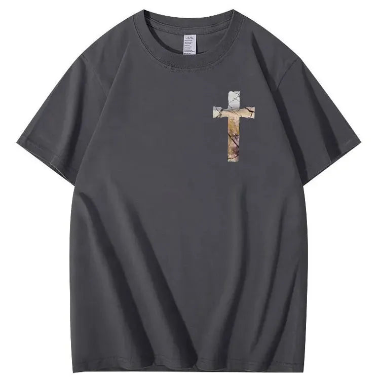 God Turns Broken Pieces Into Masterpieces Christian Pattern Crew Neck T-Shirt