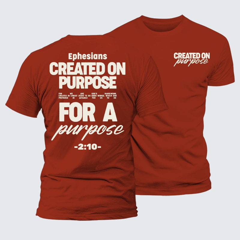 Luxe Mercerized Cotton Tee - Created On Purpose