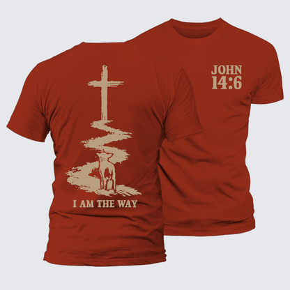 Luxe Mercerized Cotton Tee - I Am The Way