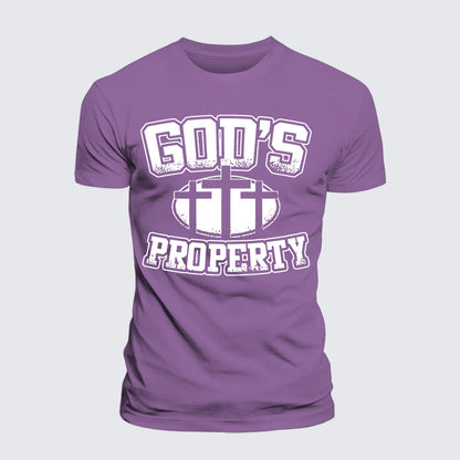 Luxe Mercerized Cotton Tee - Property Of God