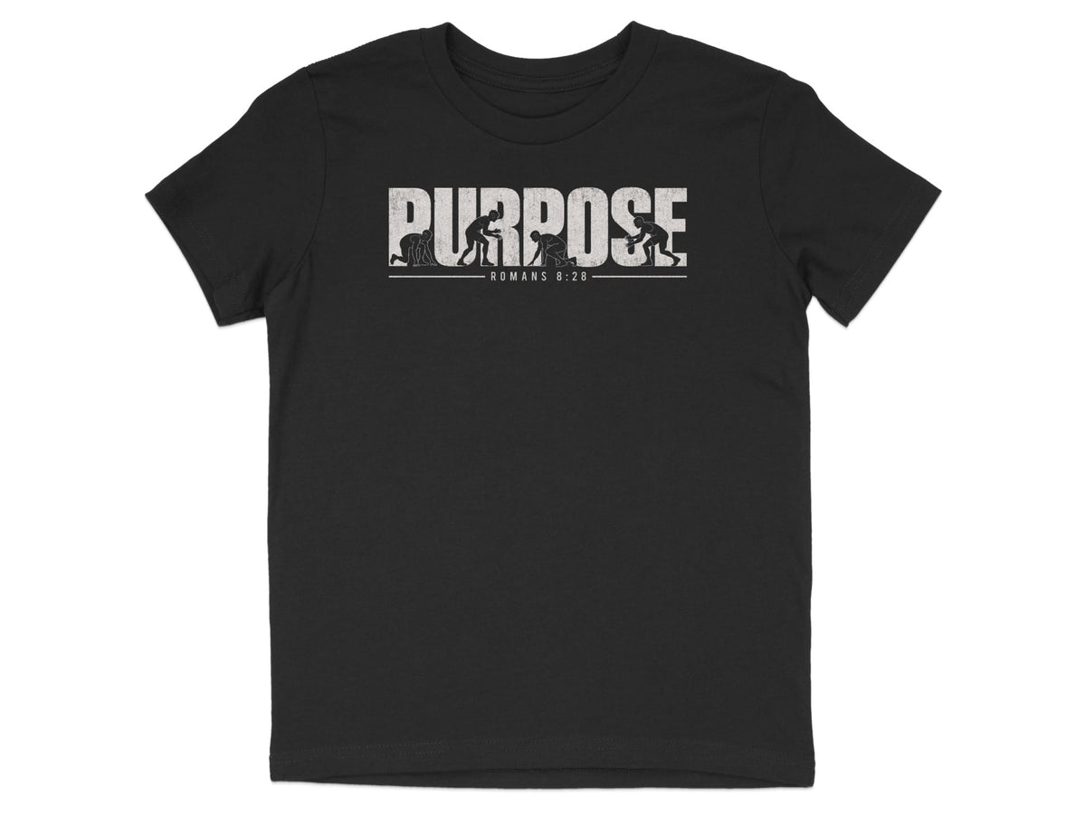 Romans 8:28 Wrestling Youth T-Shirt
