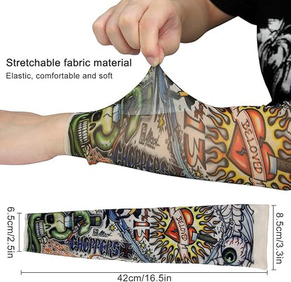 Tattoo Arm Sleeves for Sun Protection