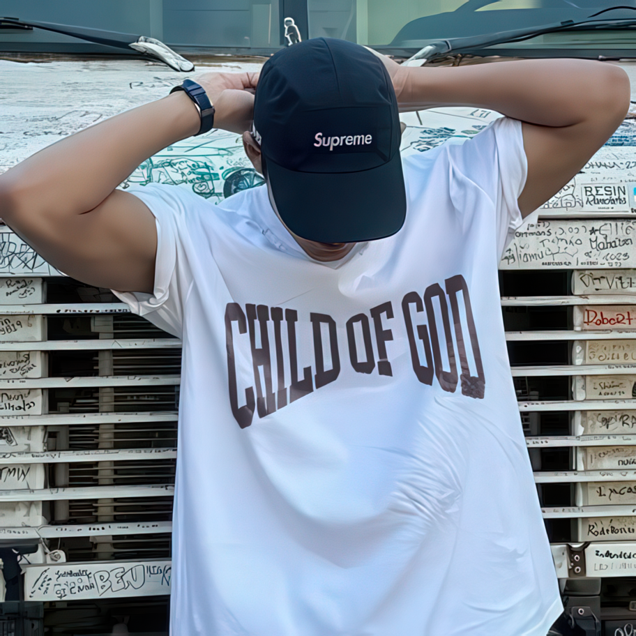 Child Of God Printed Men's T-shirt