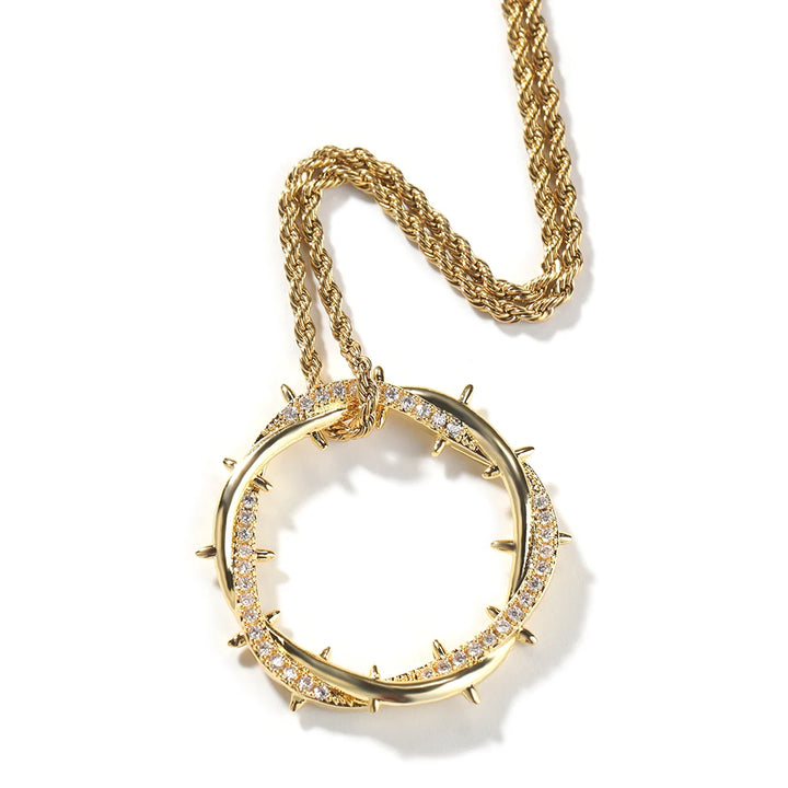 Crown of Thorns Necklace and Pendant