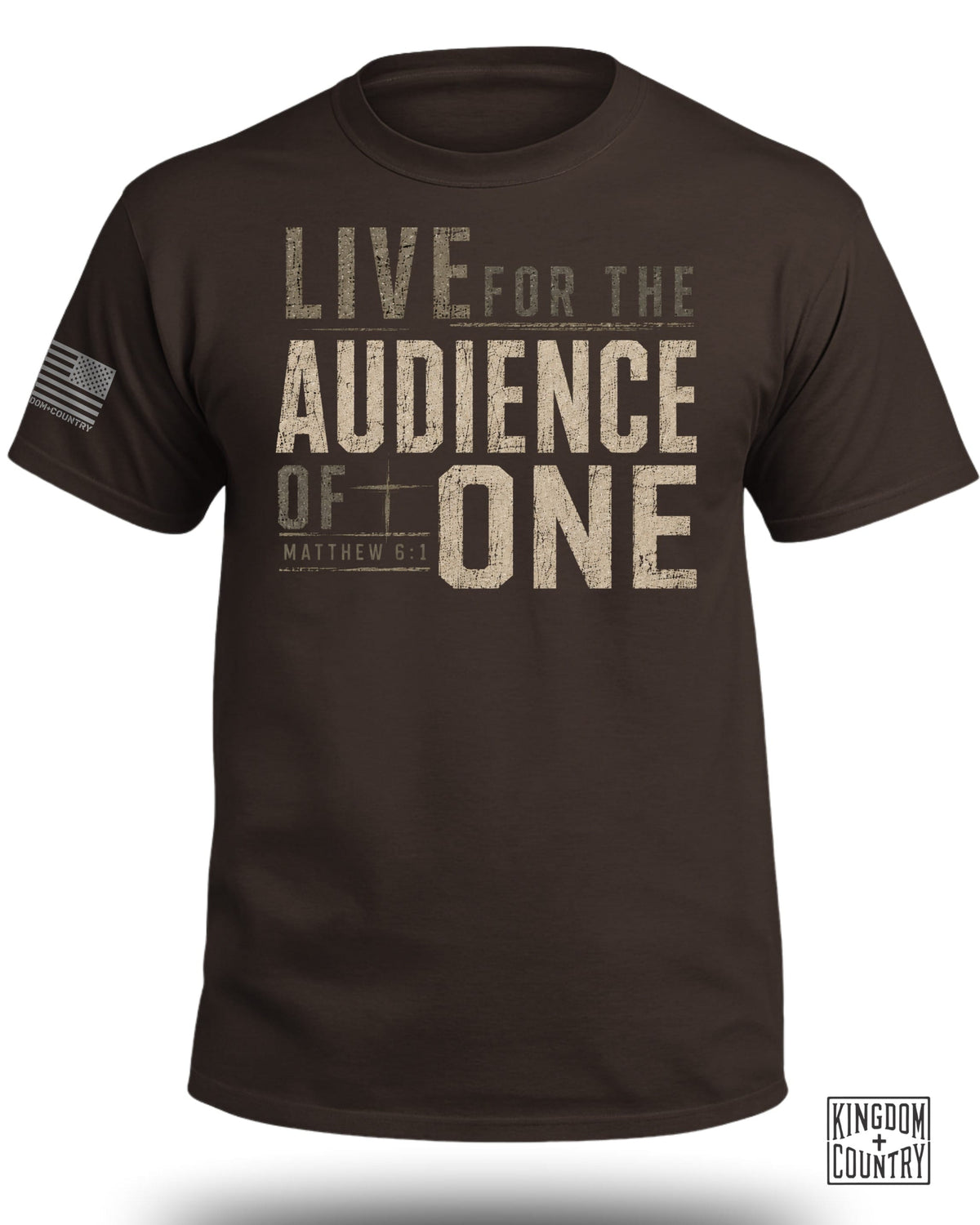 Live for the Audience of One T-Shirt