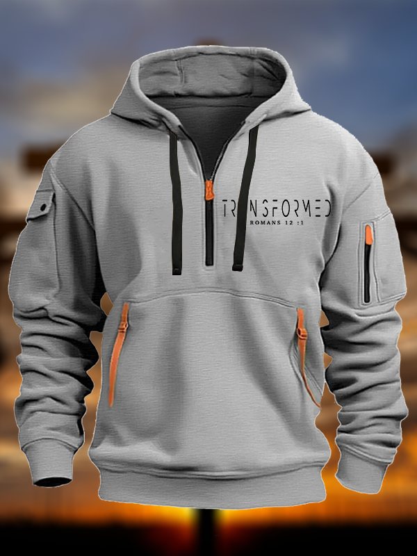Transformed Romans Jesus God Christian Zipper Hoodies