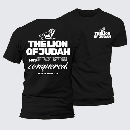 Luxe Mercerized Cotton Tee - The Lion Of Judah