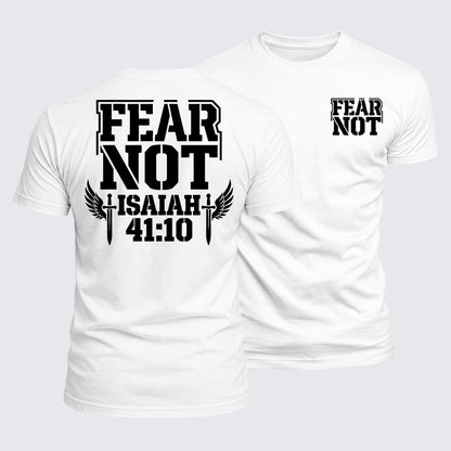 Luxe Mercerized Cotton Tee - Fear Not Isaiah 41:10