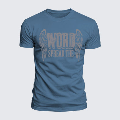 Luxe Mercerized Cotton Tee - Spread The Word