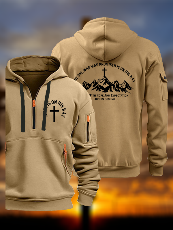 Jesus Is On His Way Jesus God Christian Zipper Hoodies