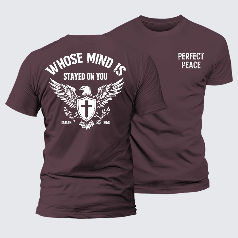 Luxe Mercerized Cotton Tee - Perfect Peace