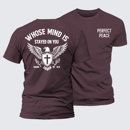 Luxe Mercerized Cotton Tee - Perfect Peace