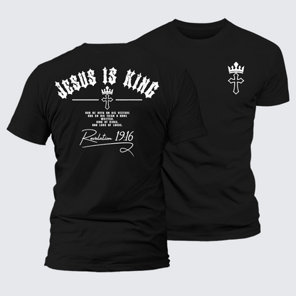 Luxe Mercerized Cotton Tee - Jesus Is King