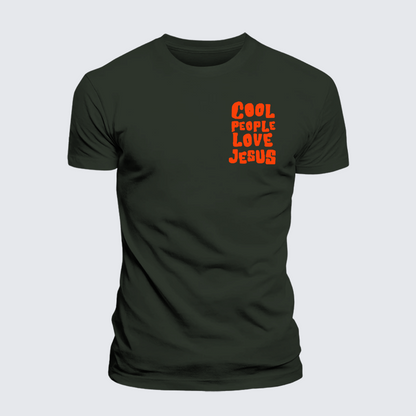 Luxe Mercerized Cotton Tee - Cool People Love Jesus