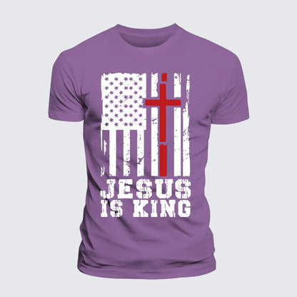 Luxe Mercerized Cotton Tee - Jesus Is King