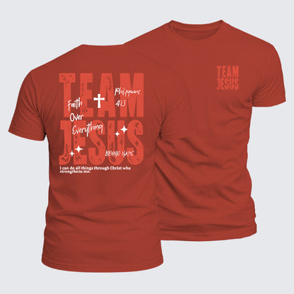 Luxe Mercerized Cotton Tee - Team Jesus
