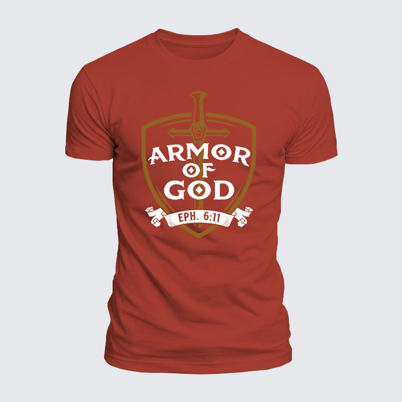 Luxe Mercerized Cotton Tee - Armor Of God