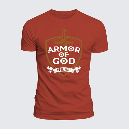 Luxe Mercerized Cotton Tee - Armor Of God