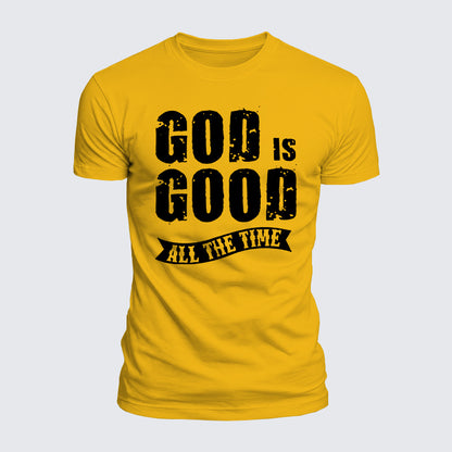 Luxe Mercerized Cotton Tee - God Is Good All The Time