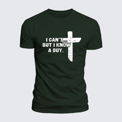 Luxe Mercerized Cotton Tee - I Can't But I Know A Guy