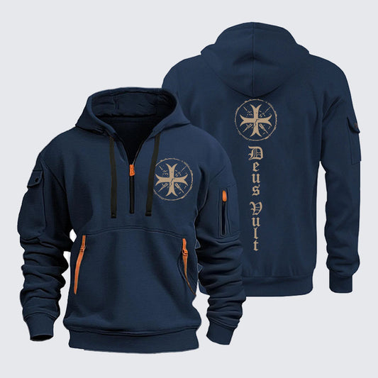Zipper Hoodies - Deus Vult