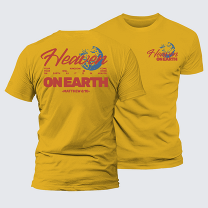 Luxe Mercerized Cotton Tee - Heaven On Earth