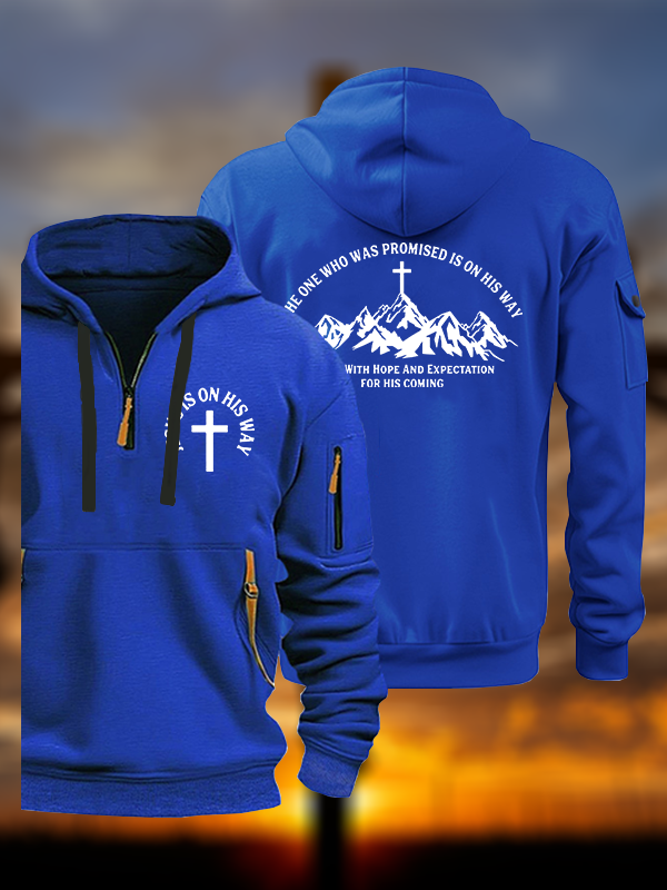 Jesus Is On His Way Jesus God Christian Zipper Hoodies