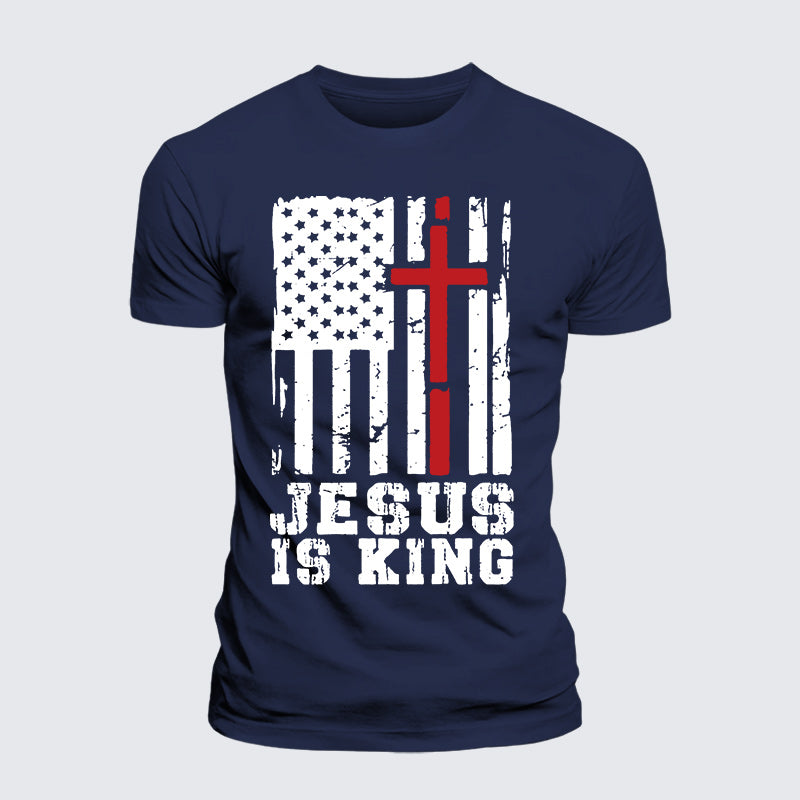 Luxe Mercerized Cotton Tee - Jesus Is King