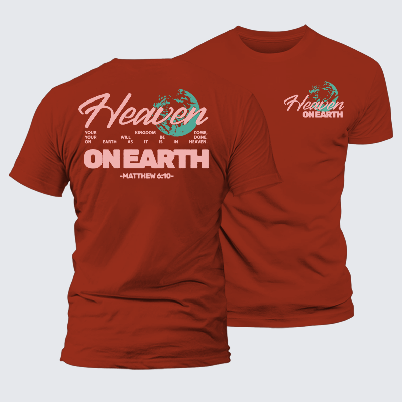 Luxe Mercerized Cotton Tee - Heaven On Earth