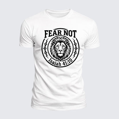 Luxe Mercerized Cotton Tee - Fear Not Isaiah 41:10
