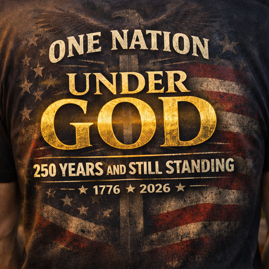 One Nation Under God 250 Years And Still Standing 1776 ★ 2026 T-Shirt