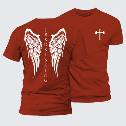 Luxe Mercerized Cotton Tee - Jesus Is King