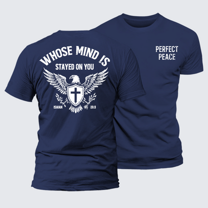 Luxe Mercerized Cotton Tee - Perfect Peace