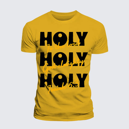 Luxe Mercerized Cotton Tee - Holy Holy Holy