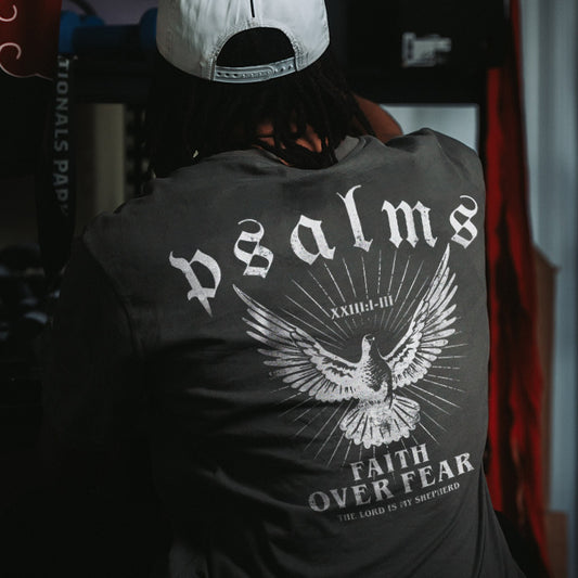 Faith Over Fear Printed Men's T-shirt