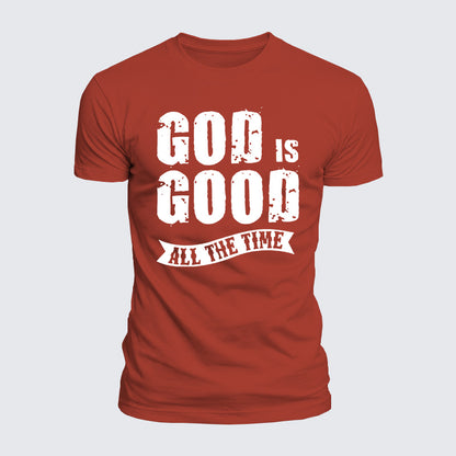 Luxe Mercerized Cotton Tee - God Is Good All The Time