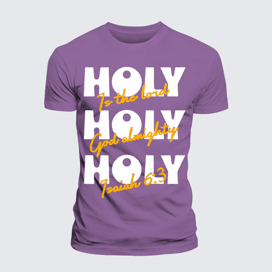 Luxe Mercerized Cotton Tee - Holy Holy Holy