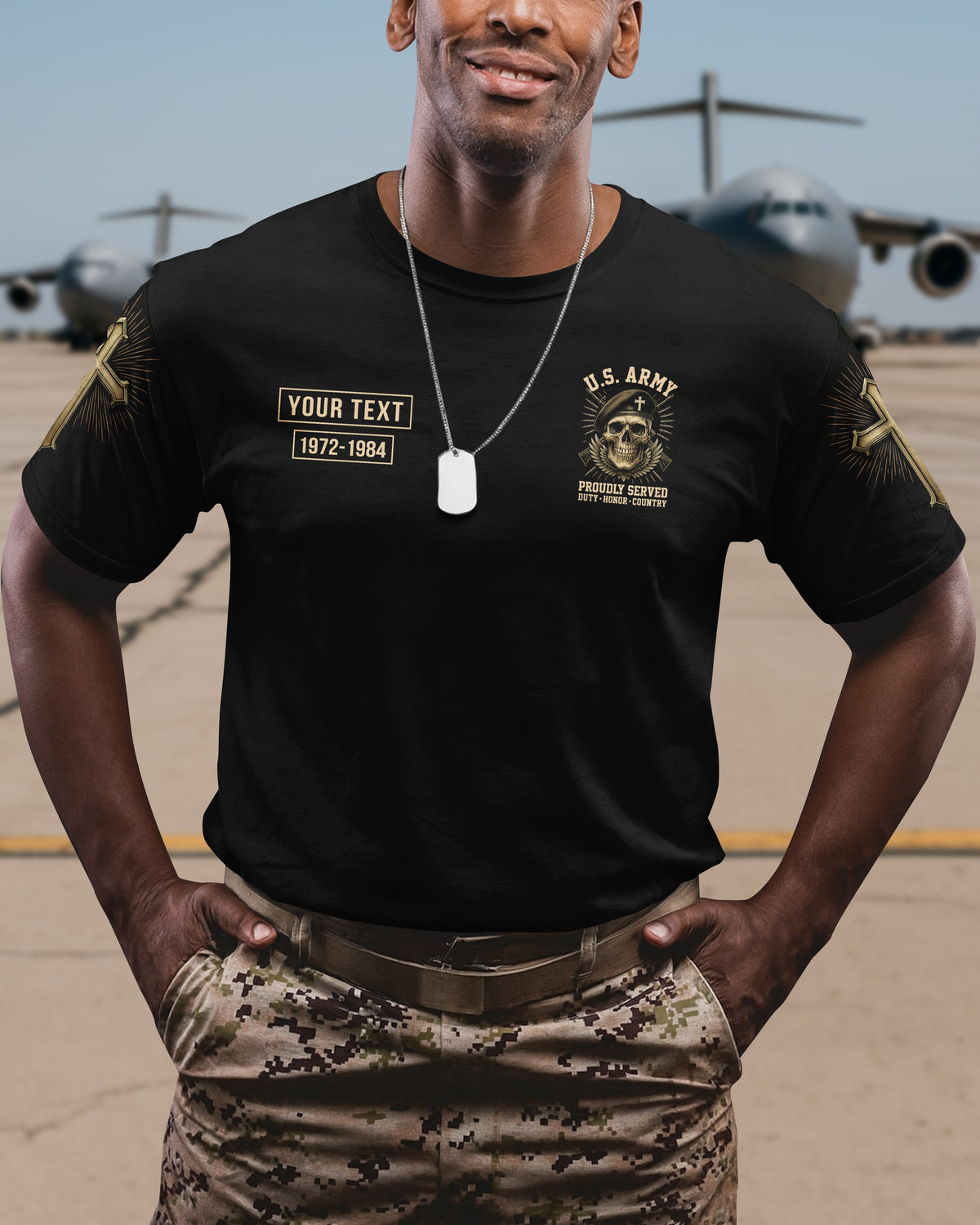 The Devil Whispered You Can't Withstand The Storm Personalized T-Shirt