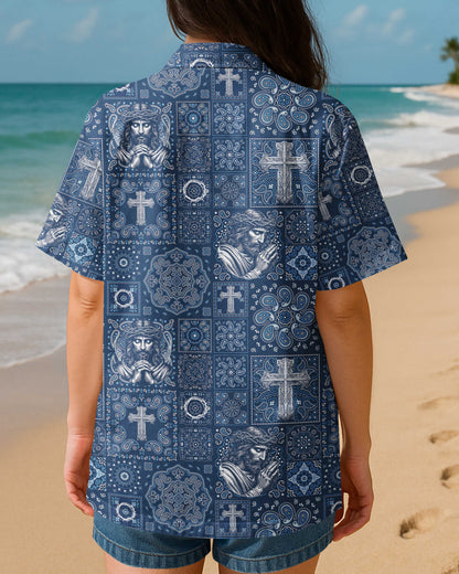 Sacred Cross Bandana Hawaiian T-Shirt