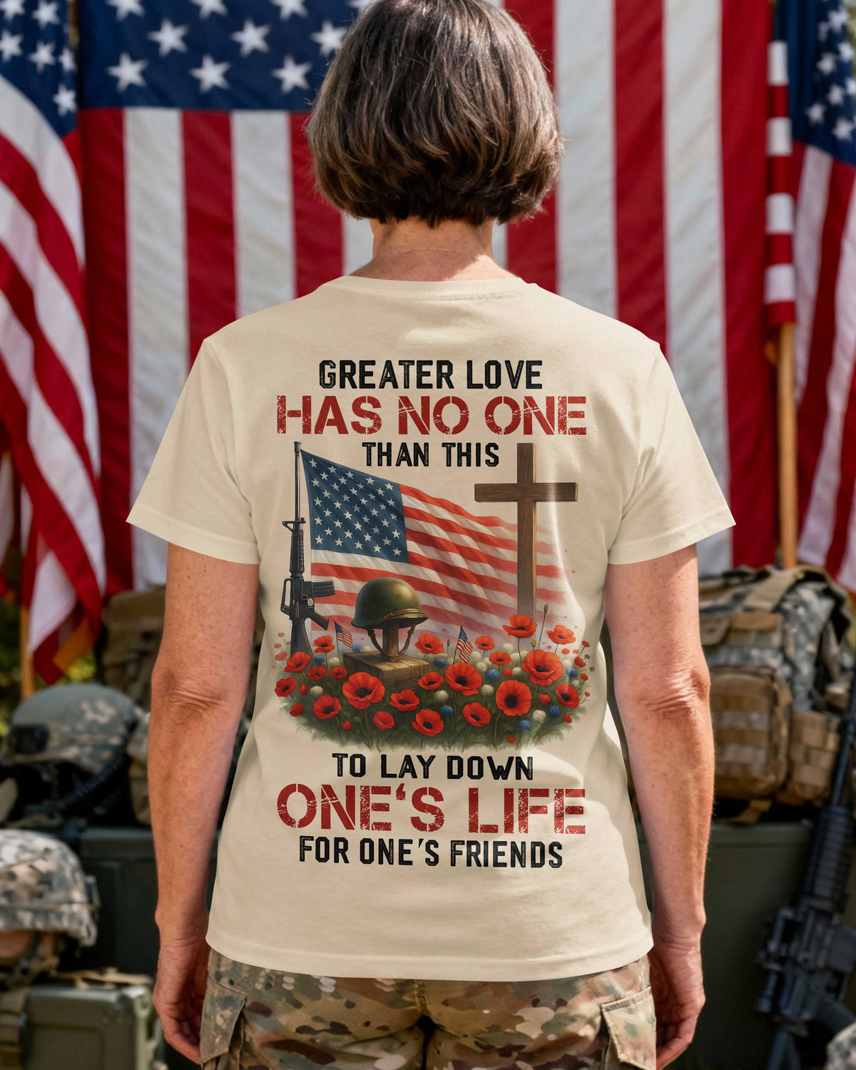 Greater Love Has No One Than This T-Shirt