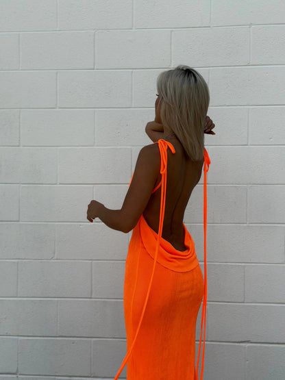Backless Maxi Dress