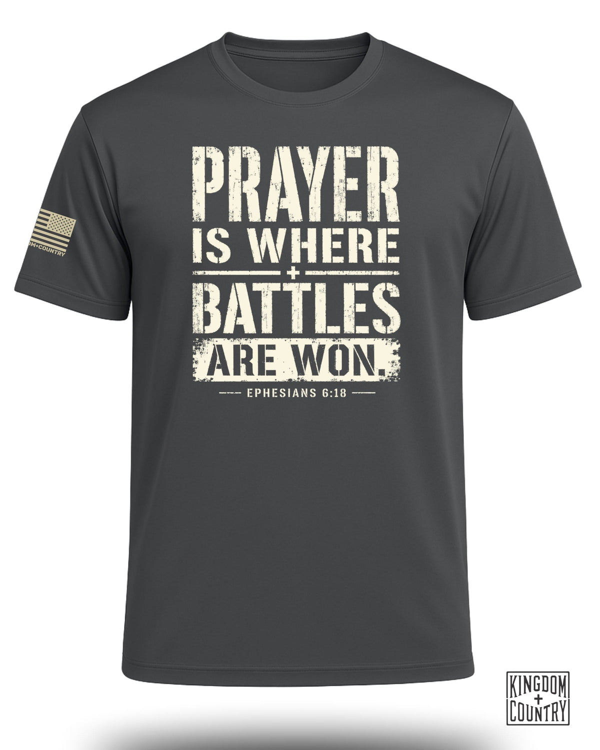 Prayer Is Where Battles Are Won Performance Shirt