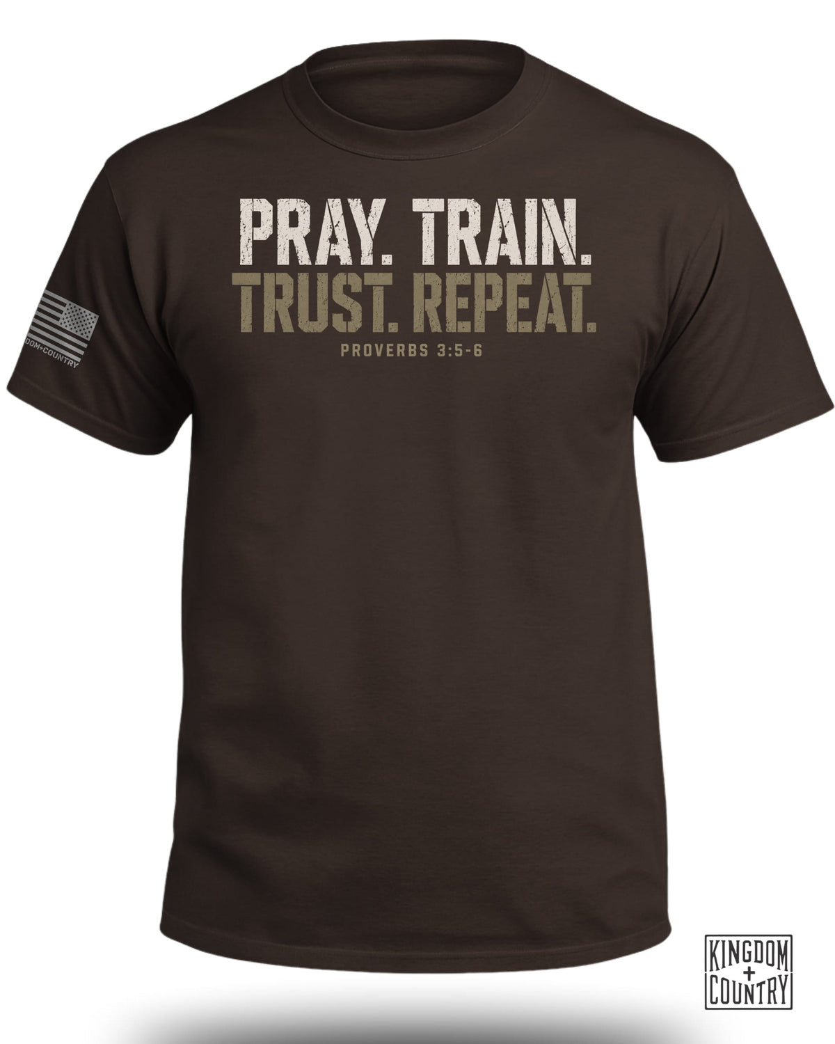 Pray. Train. Trust. Repeat T-Shirt