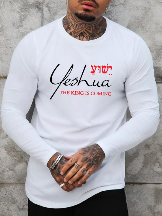 Yeshua The King is Coming Long Sleeve T-Shirt