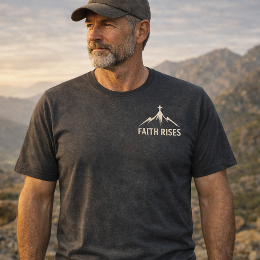 The Mountain Is High But My Faith Is Higher T-Shirt