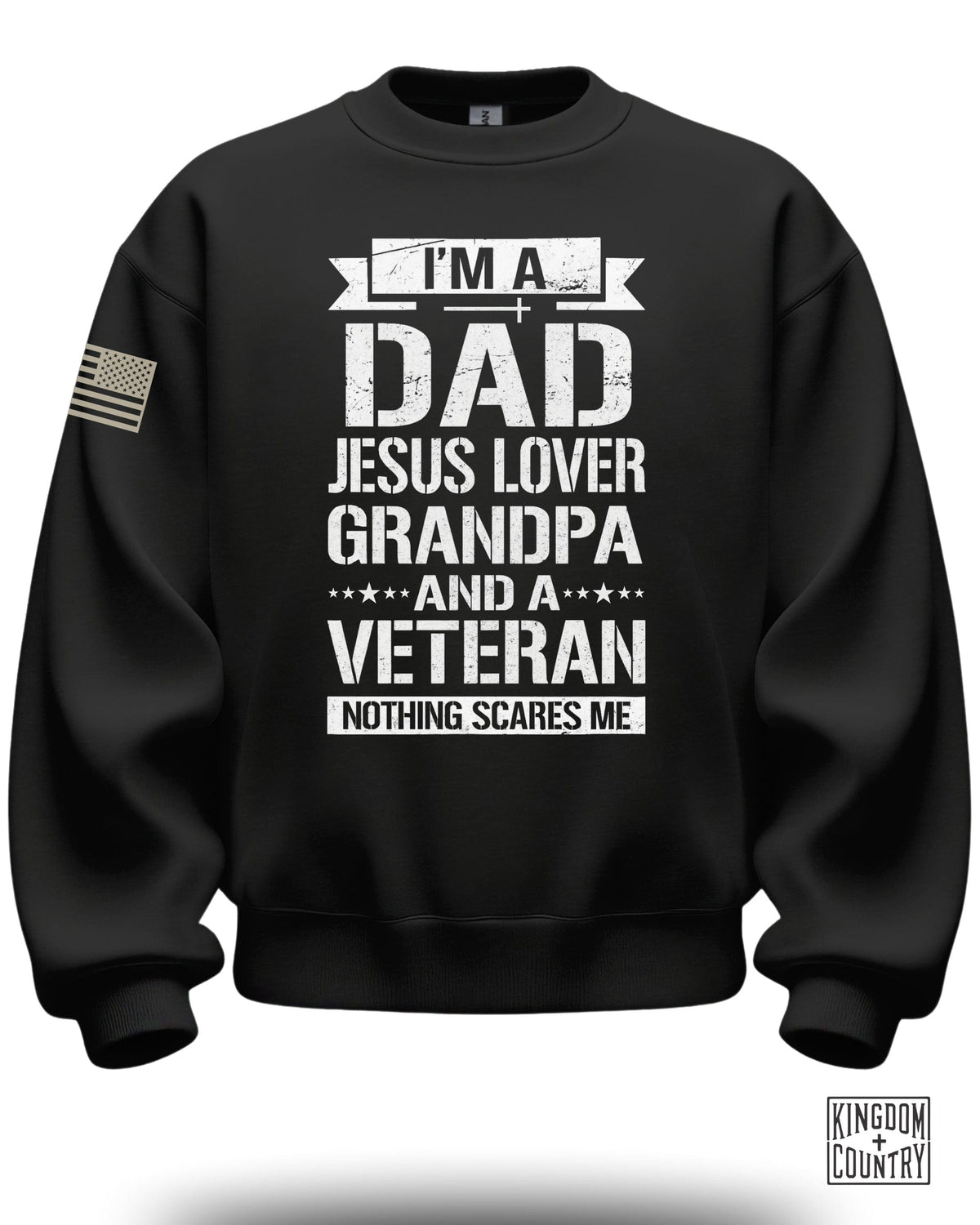 Veteran Grandpa Crewneck