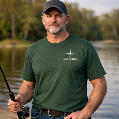 Keep Your Line Tight And Your Faith Strong T-Shirt